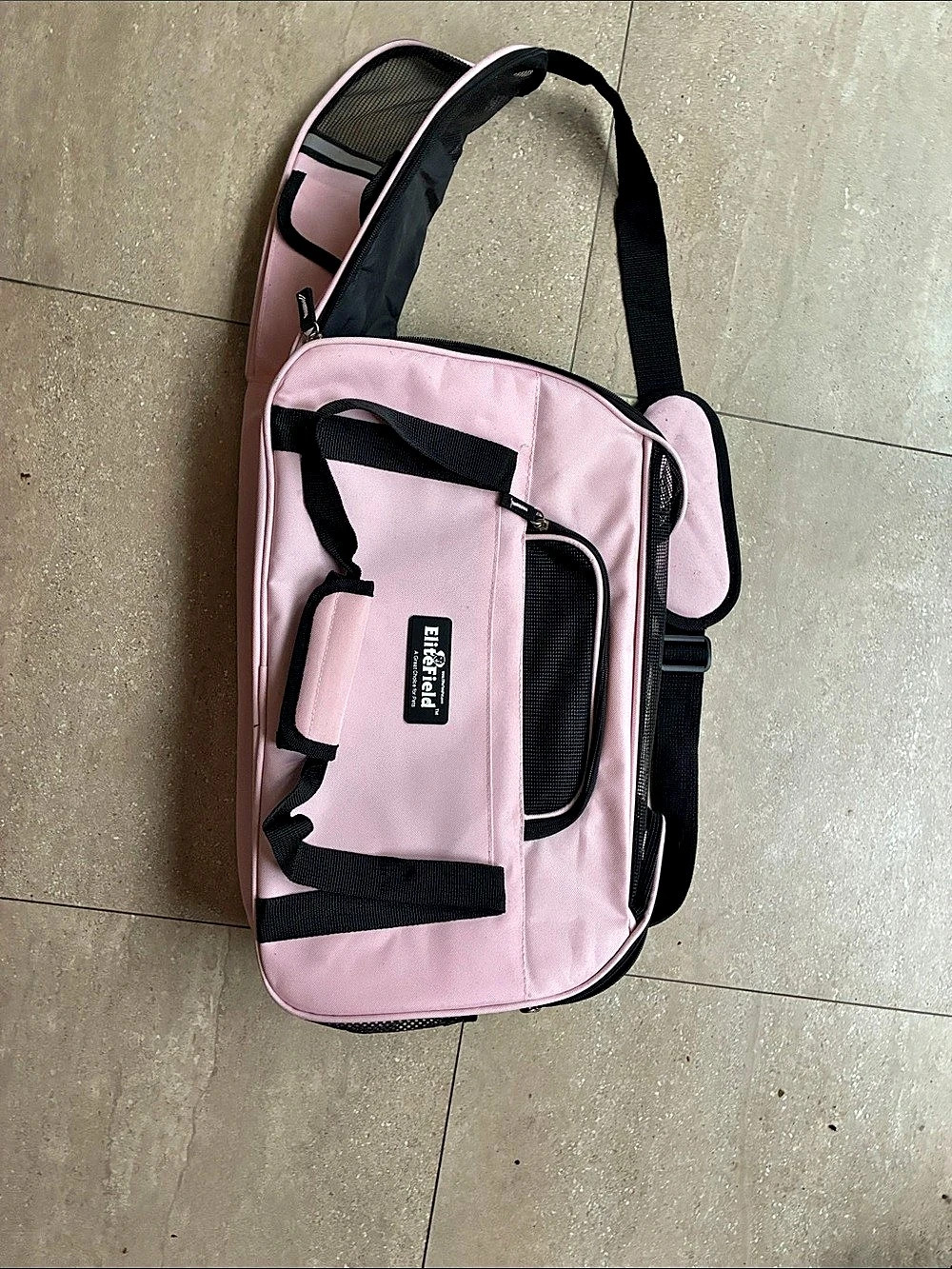 EliteField Soft-Sided Airline-Approved Dog & Cat Carrier Bag Pet Carrier Pink &